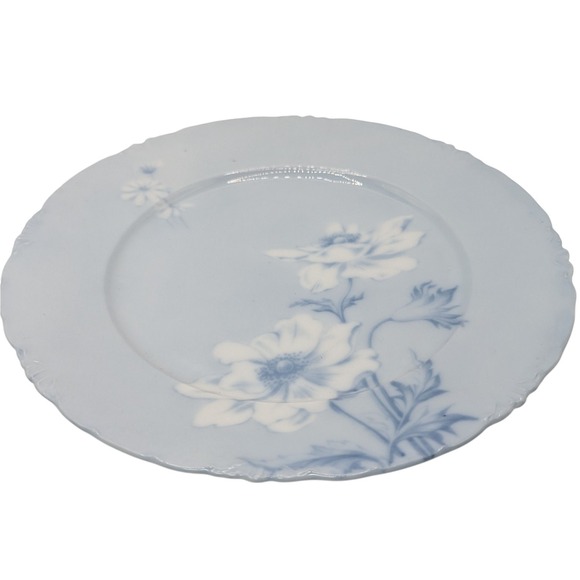 Antique Rosenthal Versailles Luncheon Plate Copenhagen Blue Poppy Germany - Picture 7 of 10